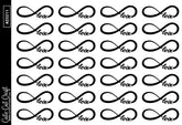 Infinity Love || Deco Sheet